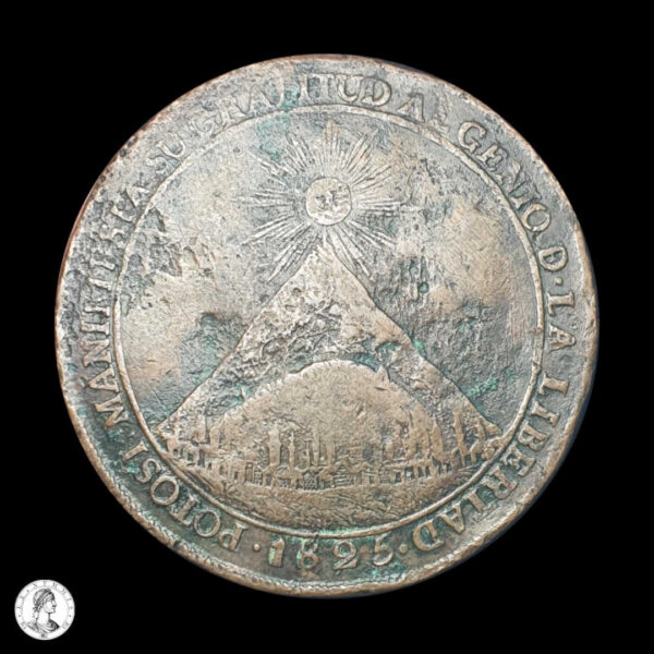 Bolivia Medalla Potosí al Libertador de Colombia y del Perú Simón Bolívar 1825