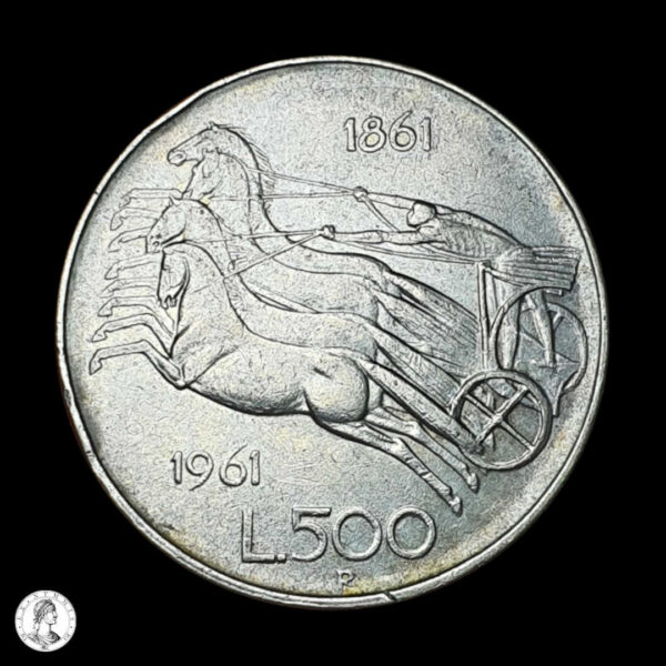 012616r Italia 1961 R 500 Liras