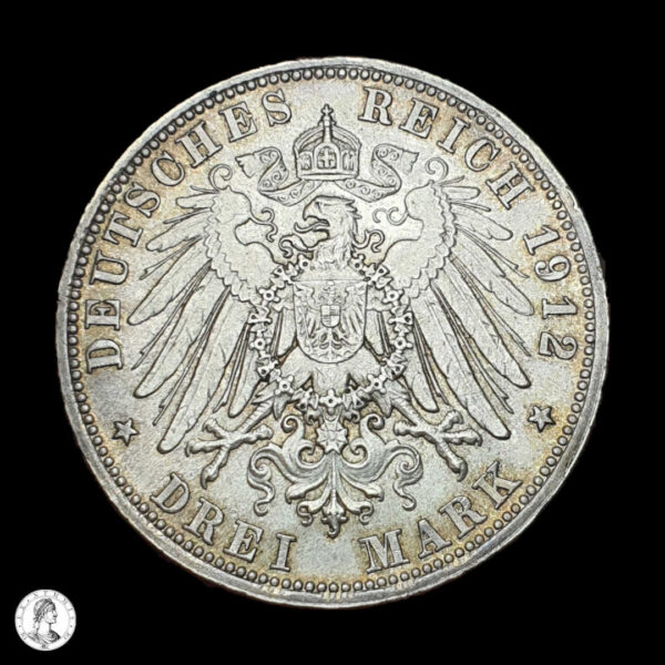 Baviera 1912 D 3 Marcos