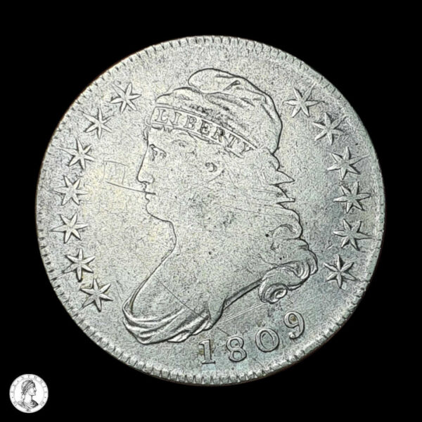 012946a Estados Unidos 1809 50 Centavos