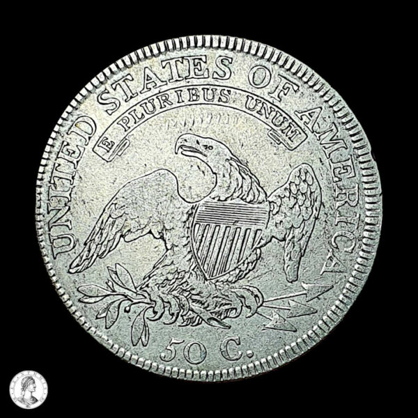 012946r Estados Unidos 1809 50 Centavos