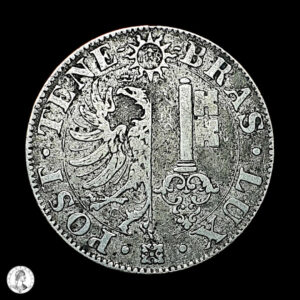 Ginebra 1844 25 Céntimos