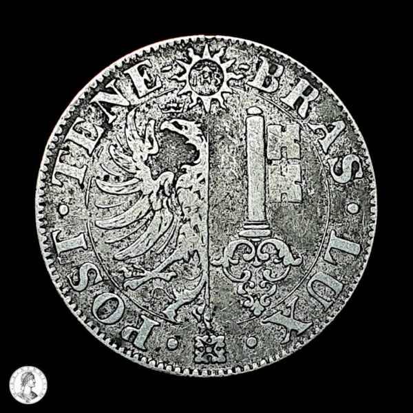 Ginebra 1844 25 Céntimos