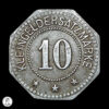 Alemania (Steinach) Nd (1919) 10 Peniques