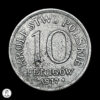 Polonia (Regencia) 1917 10 Peniques
