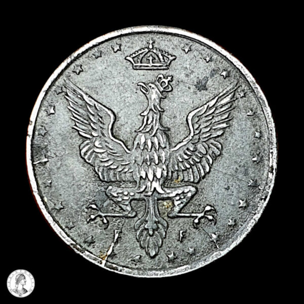 013004a Polonia (Regencia) 1917 5 Peniques