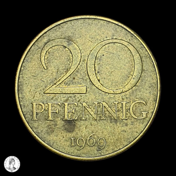 Alemania 1969 20 Peniques